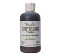 African Black Soap Liquid, 250ml, Fennel, Rosemary & Tea Tree Oil. Face wash for Acne & Pimples