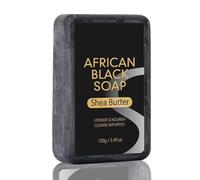 African black soap - Natural Organic Soap - Antibacterial Body Face & Hand Wash - Black Soap, Body Wash Bar, Detoxifying and Anti-Ageing All Pure Natural Lotion, For All Skin Types