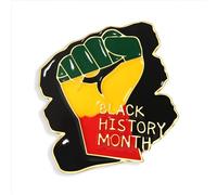 African Brooches for Women Juneteenth Brooch Pins Enamel Black History Africa Map Brooches Black Queen Power Fist Lapel Pins Black History Month Juneteenth African Jewelry Accessories Outfits Party