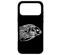 African Cichlid Line Art Aquarist Case for iPhone 17 Pro Max
