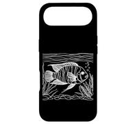 African Cichlid Line Art Aquarist Case for iPhone Air