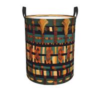 African Classic Weave Laundry Hamper Large Laundry Baskets,Clothes Hamper Room Bedroom Bathroom