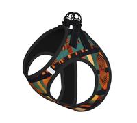 African Classic Weave Print Pet Leash Vest,For Small Dogs,Adjustable And Comfortable Cat Puppy Essentials