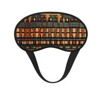 African Classic Weave Sleeping Mask for Adults Blackout, Comfortable Eye Mask Blocking Light for Travel, Yoga