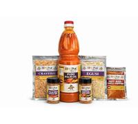 African Cooking Starter Kit - Palm Oil, Egusi, Crayfish, Suya Spice, Pepper Soup Spice & Hot Red Chilli Pepper | Authentic Nigerian Ingredients Bundle | West African Seasoning Set | Hot Pot Africa