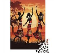 African Dancers Rätsel Für Erwachsene || 38x26cm/1000pcs Puzzles Lernspiele Home Decor Puzzles