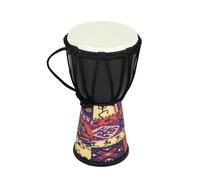African Drum 4 Inch African Djembe Bongos Hand Drum Percussion Musical Instrument Decorations With Colorful Pattern