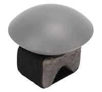 African Drum Finger Shaker, Sand Rattle Hammer Percussion Instrument, Handbell Accessories with Crisp Loud Sound, Comfortable Non - Slip Design for Music Performances and Rhythm Pr (Grey)