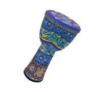 African Drum Instruments 10 Inch Lightweight PVC Body Rhythm Drum Head African Drum Percussion Hand Drum With Strap Professional African Drum (Color : C)