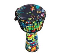 African Drum Instruments 8.5 Inch West-African Drum Djembe Drum For Beginner Small Drum Instrument Professional African Drum (Color : A)