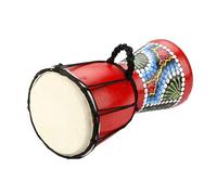 African Drum Unique Pattern Small Hand Drum Professional Percussions Instrument Rhythm Playing Toy For Kindergarten