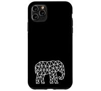 African Elephant - Cute Safari Africa Mammal Zoo Black White Case for iPhone 11 Pro Max