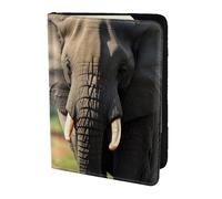 African Elephant print Passport Cover, Passport Holder Cover Wallet Passport Wallet Case for Cards and Documents