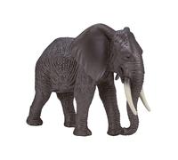 African Elephant Wildlife Toy Figure 10 cm Height Approx Mojo Fun 387189