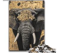 African Elephants Adult Jigsaws 2000 Piece, Learning Educational Toys Family Games with Matching Poster And Trivia Sheet (70x100cm)