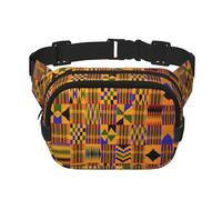 African Ethnic Pattern Fanny Packs for Women Men, Fashion Waist Packs for Workout Running Traveling Hiking