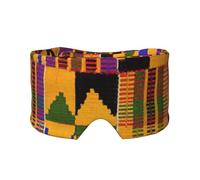 African Ethnic Pattern Print Sleep Eye and Ear Muffs Blocking for Home Office Camping Airplane Travel Nap Aid
