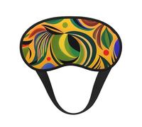 African Ethnic Pattern Print Sleep for Adults Comfortable Eye Mask for Travel Camping Light Blocking Nap Cover