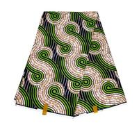 African Fabric 6 Yard Printed Wax Cloth African Ankara Fabric for Party Dress