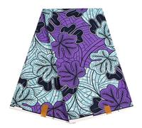 African Fabric 6 Yards 100% Polyester Ankara Fabric for Party Dress