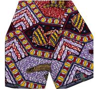 African Fabric 6 Yards - Authentic Wax Print Cotton Cloth for Sewing, Tailoring & Traditional Dresses - VIP Quality