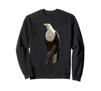 African Fish Eagle Haliaeetus Vocifer Safari Bird Sweatshirt