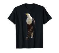 African Fish Eagle Haliaeetus Vocifer Safari Bird T-Shirt
