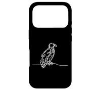 African Fish Eagle Line Art Birdwatcher Case for iPhone 17 Pro