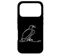 African Fish Eagle Line Art Birdwatcher Case for iPhone 17 Pro