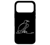 African Fish Eagle Line Art Birdwatcher Case for iPhone 17 Pro Max