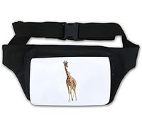 African Giraffe Hoofed Mammal Waist Bag Fanny Pack White