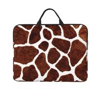 African Giraffe Patten Design, 14 Inch Laptop Sleeve, Notebook Bag Laptop Case Sleeve Briefcase with Handle