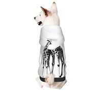 African Giraffe Small Pets Wear Hoodies,Dog Jumper Sweatshirt,Warm And Lightweight, Soft Texture, Easy To Wear