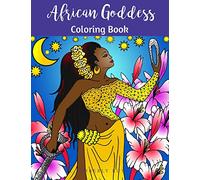 African Goddess Coloring Book