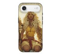 African Goddess with Lions Compatible with iPhone 17/17 Air/17 Pro/17 Pro Max TPU Phone Case Slim Phone Protective Cover