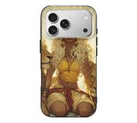African Goddess with Lions Compatible with iPhone 17/17 Air/17 Pro/17 Pro Max TPU Phone Case Slim Phone Protective Cover