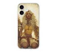 African Goddess with Lions Compatible with iPhone 17/17 Air/17 Pro/17 Pro Max TPU Phone Case Slim Phone Protective Cover