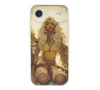 African Goddess with Lions Compatible with iPhone 17/17 Air/17 Pro/17 Pro Max TPU Phone Case Slim Phone Protective Cover