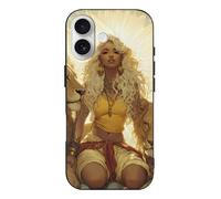 African Goddess with Lions Compatible with iPhone 17/17 Air/17 Pro/17 Pro Max TPU Phone Case Slim Phone Protective Cover