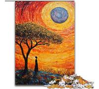 African Grasslands Jigsaw Puzzles for Adults 1000 Pieces, Suitable for People Aged 14 And Above Home Decoration Gift Ideas (50x75cm)
