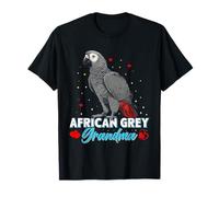 African Grey Grandma Grey Parrot Bird Lover Granny T-Shirt