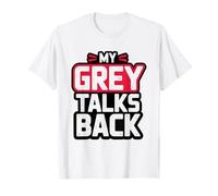 African Grey Parrot Mom Proud Talking Bird Person Owner T-Shirt