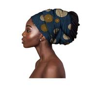 African Headwraps for Women Head Wraps Ankara Wrap Head Scarf, Color-e, One Size