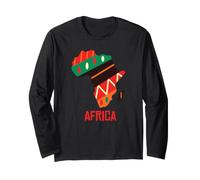 African Heritage Africa Map Long Sleeve T-Shirt