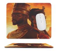 African King And Queen Large Gaming Mouse Mat Soft Non-Slip Laptop Mousepad Portable Square Desk Pad for Office Home Work