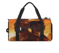 African King and Queen Travel Duffle Bag with Shoes Compartment