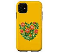 African King Protea Flower Heart South Africa Pattern Case for iPhone 11