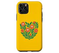 African King Protea Flower Heart South Africa Pattern Case for iPhone 11 Pro