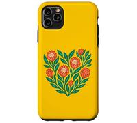 African King Protea Flower Heart South Africa Pattern Case for iPhone 11 Pro Max