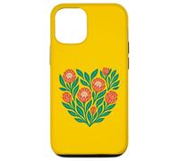 African King Protea Flower Heart South Africa Pattern Case for iPhone 12/12 Pro